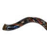 Collectors Hand Painted Yemenite Shofar Oriental | Decorated Shofars