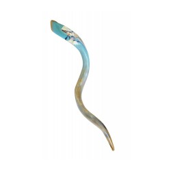 Collectors Hand Painted Yemenite Shofar Jerusal... | Decorated Shofars