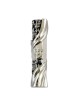 Nickel Plated Rounded Car Mezuzah %96 White with Jeru... | Car Mezuzah