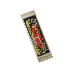 Car Mezuzah with Red Car Decoration | Car Mezuzah