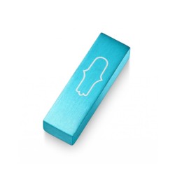 Adi Sidler Anodized Aluminum Car Mezuzah Engraved Ham... | Car Mezuzah