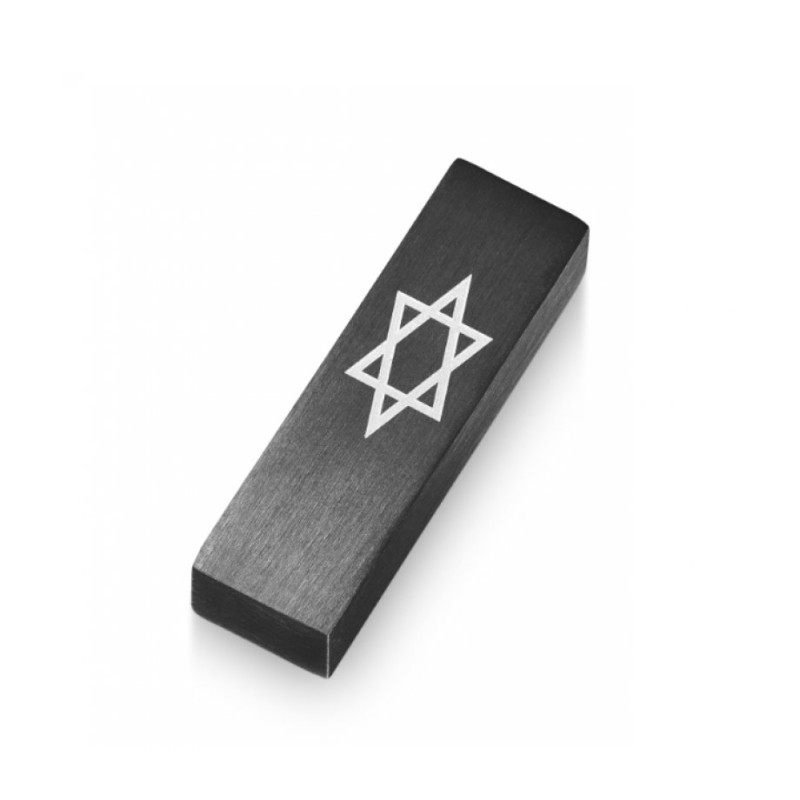 Adi Sidler Voiture en aluminium anodisé Mezuzah Étoile de David... | Mézouza de voiture