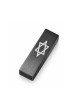 Adi Sidler Anodized Aluminum Car Mezuzah Star of Davi... | Car Mezuzah