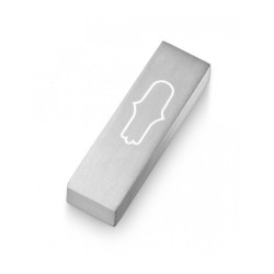 Adi Sidler Anodized Aluminum Car Mezuzah Engraved Ham... | Car Mezuzah