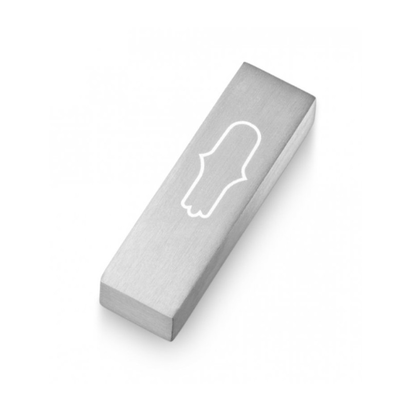 Adi Sidler Anodized Aluminum Car Mezuzah Engraved Ham... | Car Mezuzah