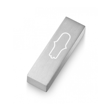 Adi Sidler Anodized Aluminum Car Mezuzah Engraved Ham... | Car Mezuzah