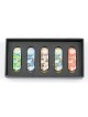 Set of Five Car Mezuzahs in Gift Box Grapevine and St... | Car Mezuzah