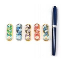 Set of Five Car Mezuzahs in Gift Box Grapevine and St... | Car Mezuzah