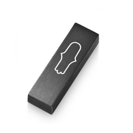 Adi Sidler Anodized Aluminum Car Mezuzah Engraved Ham... | Car Mezuzah