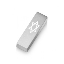 Adi Sidler Anodized Aluminum Car Mezuzah Star of Davi... | Car Mezuzah