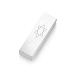 Adi Sidler Anodized Aluminum Car Mezuzah Star Of Davi... | Car Mezuzah