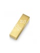 Adi Sidler Brushed Aluminum Car Mezuzah Peace Doves Gold | Car Mezuzah