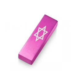 Adi Sidler Anodized Aluminum Car Mezuzah Star Of Davi... | Car Mezuzah