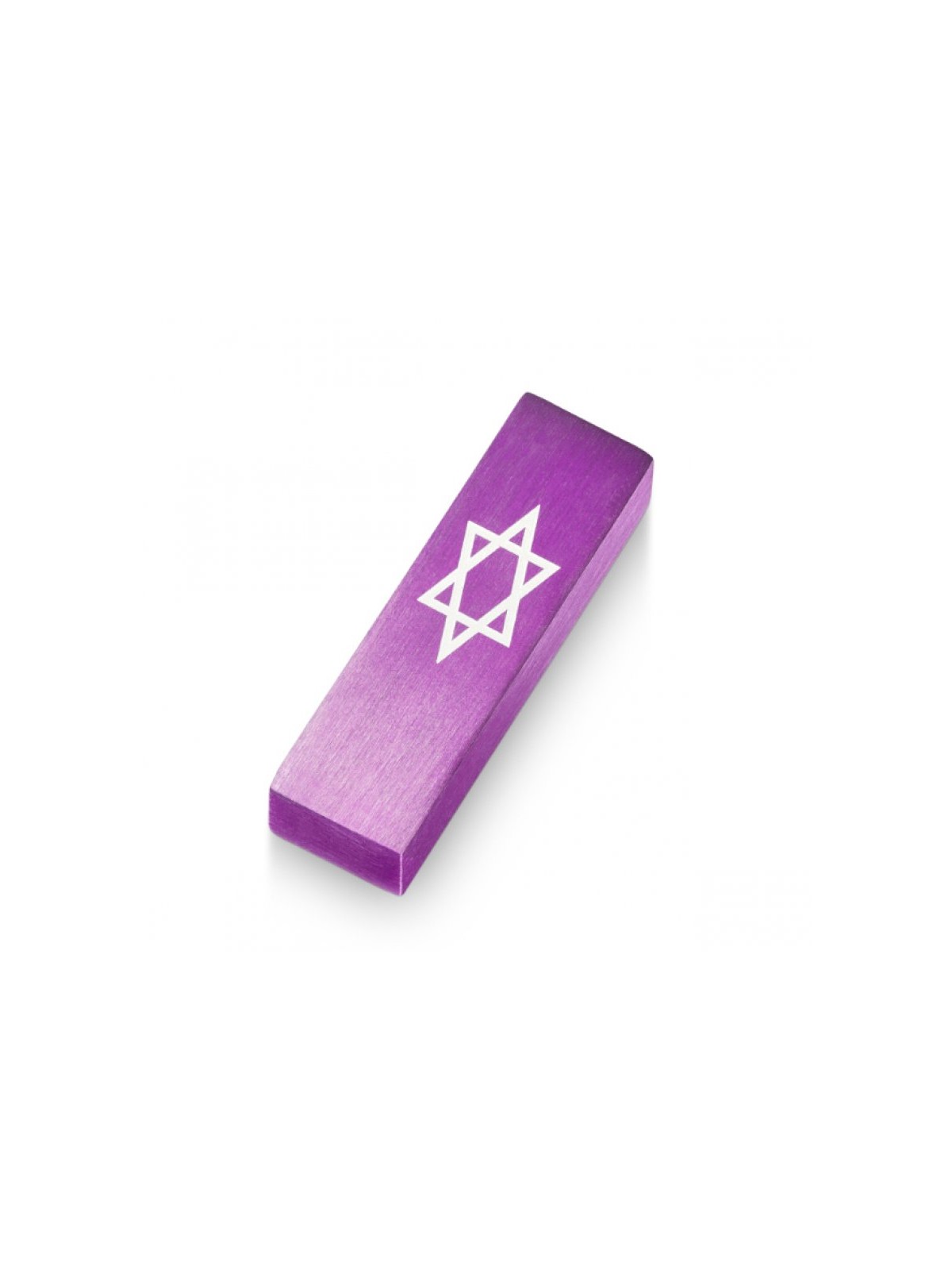 Adi Sidler Anodized Aluminum Car Mezuzah Star of Davi... | Car Mezuzah