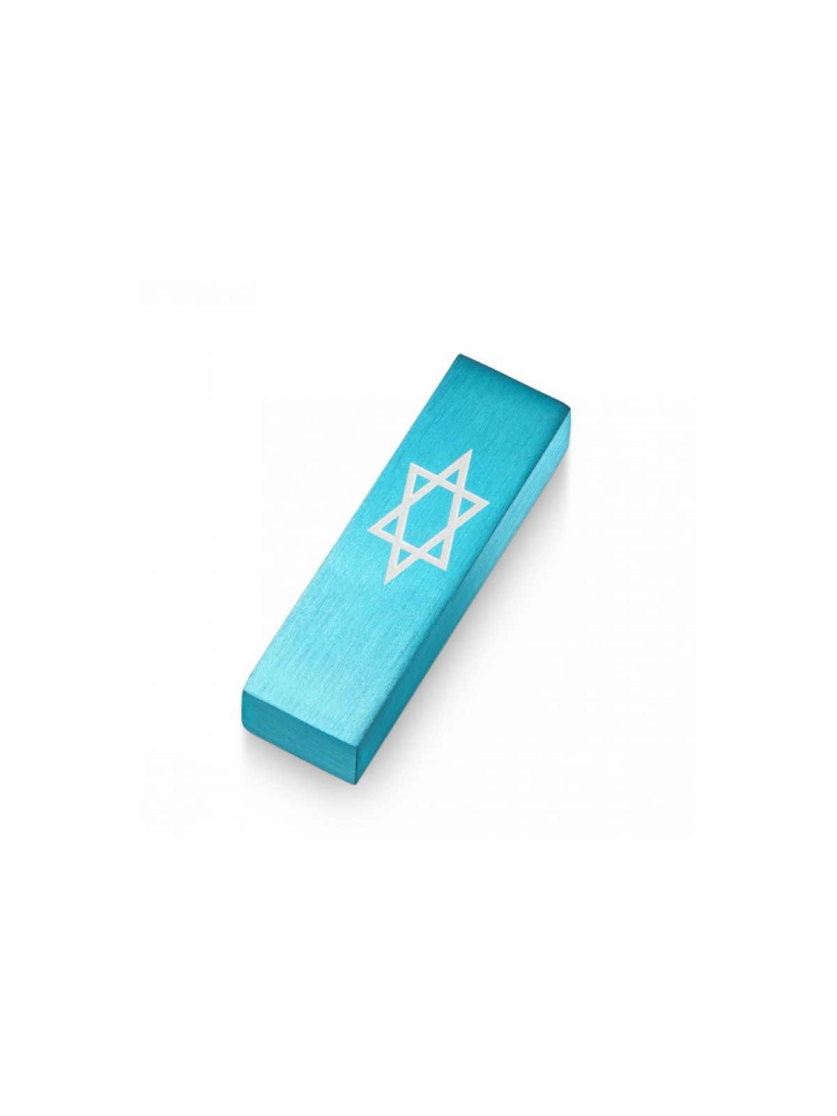 Adi Sidler Anodized Aluminum Car Mezuzah Star Of Davi... | Car Mezuzah
