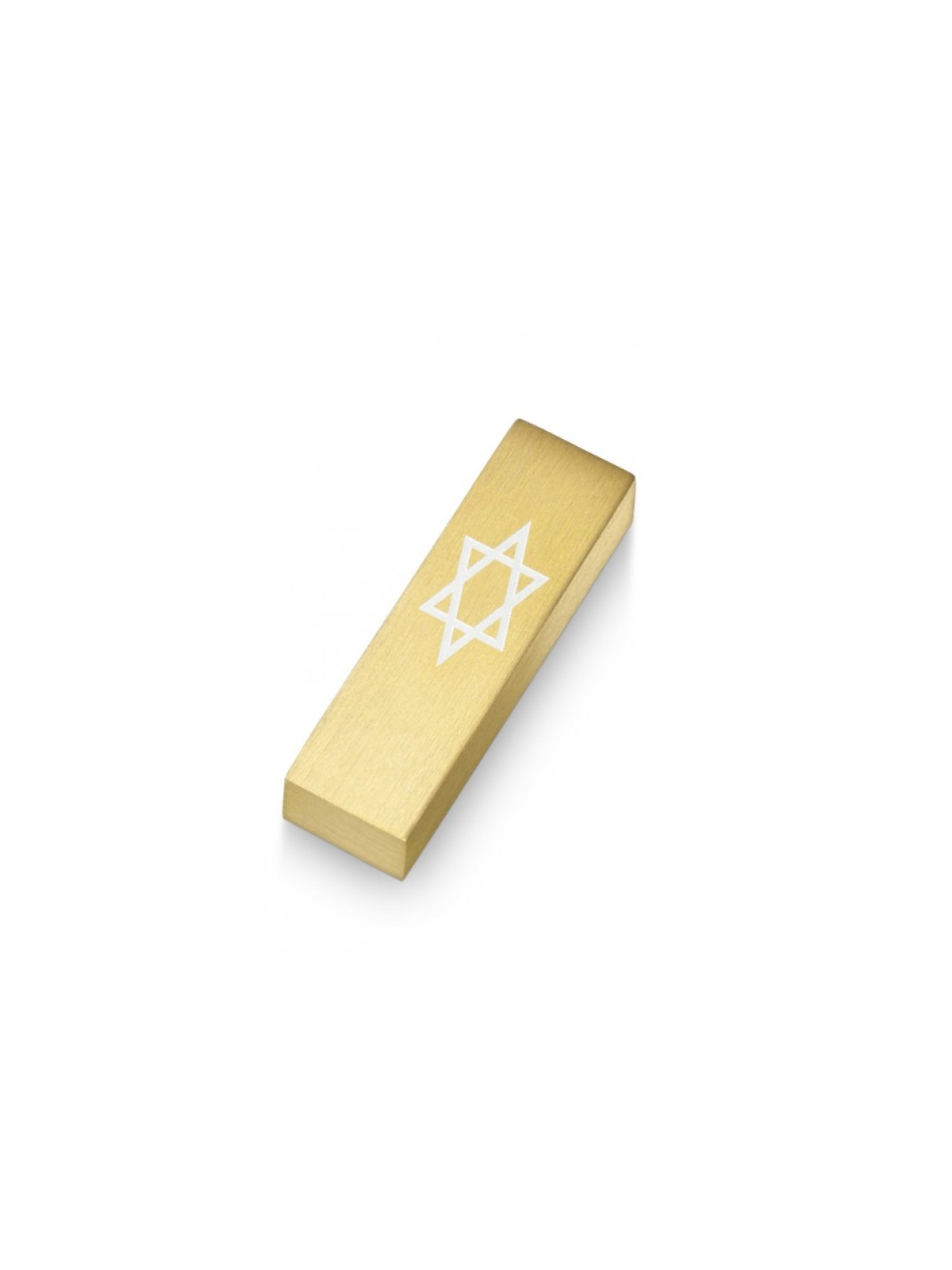 Adi Sidler Anodized Aluminum Car Mezuzah Star of Davi... | Car Mezuzah