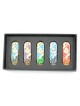 Set of Five Car Mezuzahs in Gift Box Jerusalem and Me... | Car Mezuzah