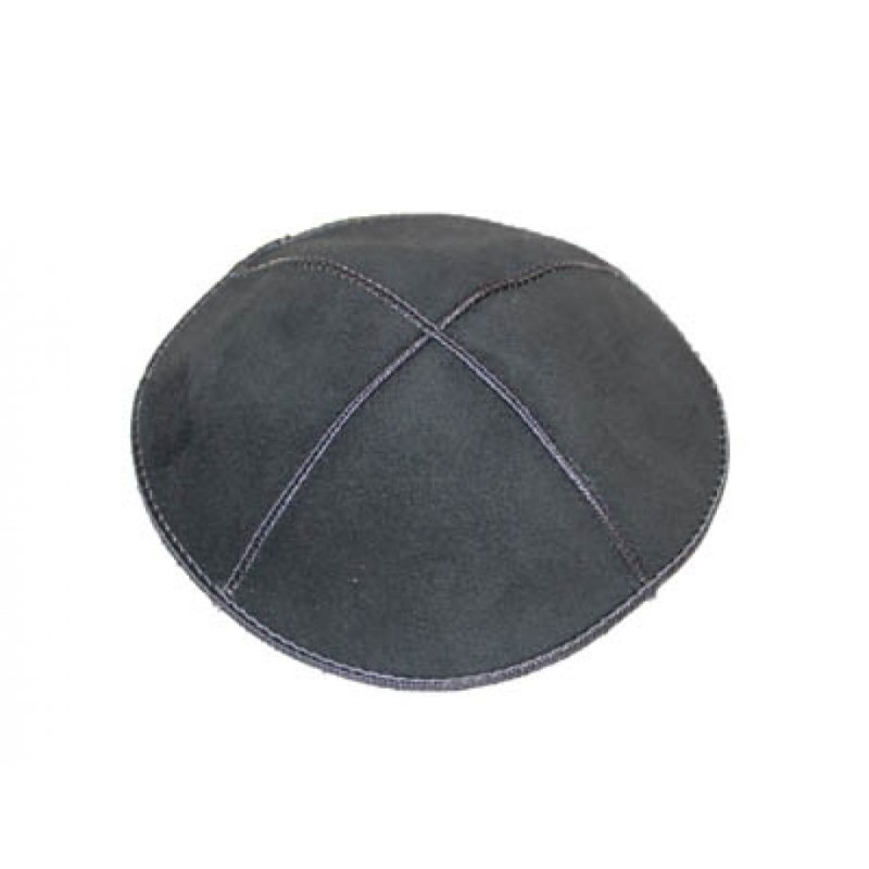 Gray Suede Kippah | Suede Kippah