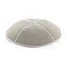Off White Suede Kippah | Suede Kippah