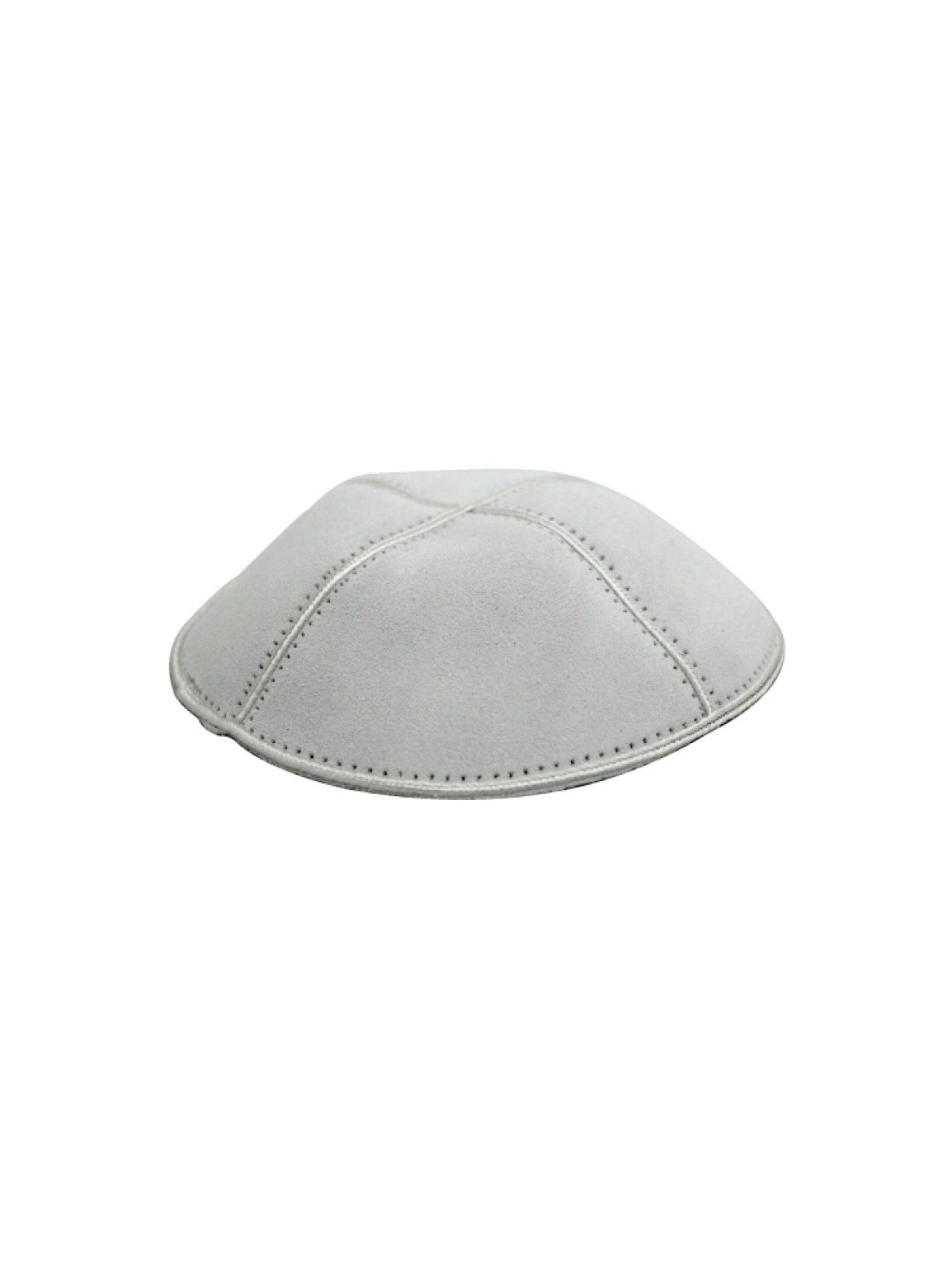 White Suede Kippah | Suede Kippah