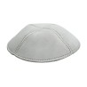 White Suede Kippah | Suede Kippah