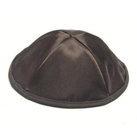 Black Satin Kippah | Satin Kippah