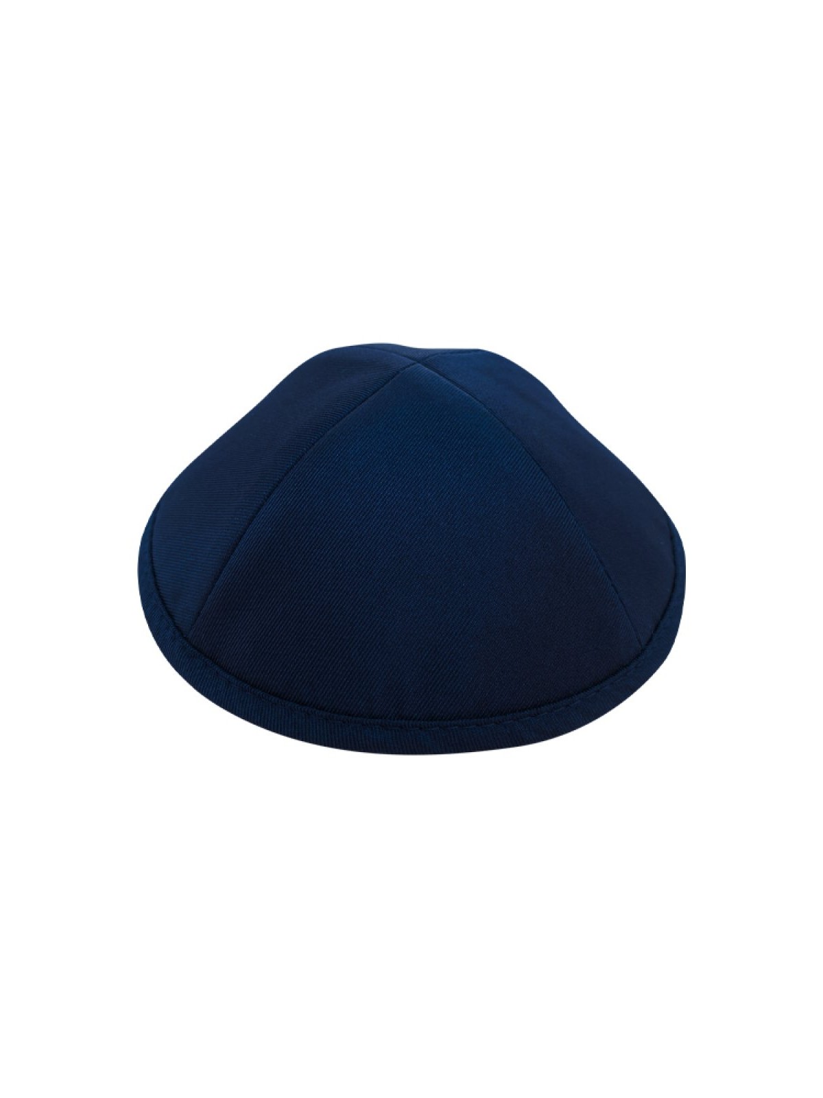Classic Dark Blue Fabric Kippah | Satin Kippah