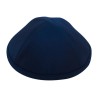Classic Dark Blue Fabric Kippah | Satin Kippah
