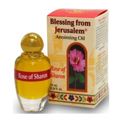 Bénédiction de Jérusalem Rose de Sharon Onction O... | Huile d'onction
