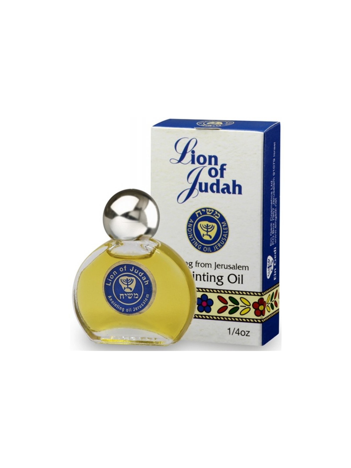 Lion of Judah Anointing Oil 75 ml 025floz | Anointing Oil