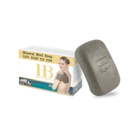 Savon à la boue de la Mer Morte HB pour le visage et le corps | Savon