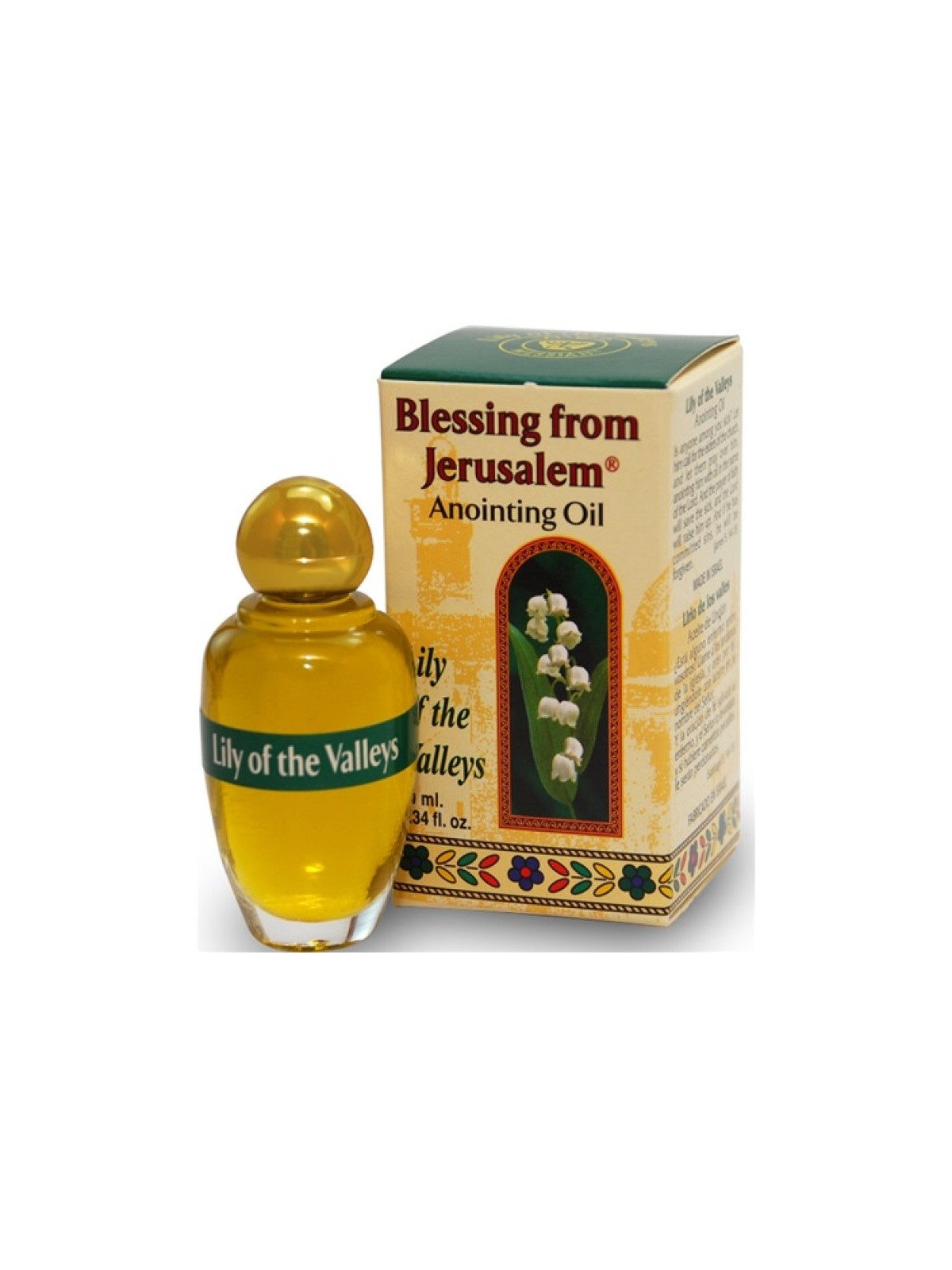 Blessing from Jerusalem Lily of the Valleys Anointi... | Anointing Oil