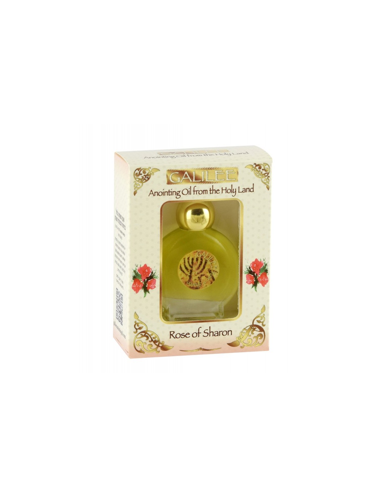 Galilee Anointing Oil Rose of Sharon 12 ml | Anointing Oil