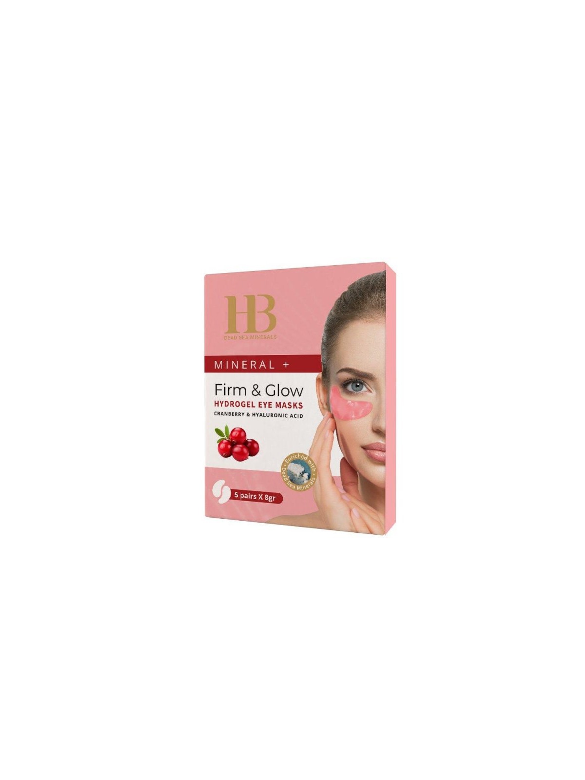 HB Mineral Firm and Glow Hydrogel Eye Mask 5 סטים C... | H&B טיפוח פנים