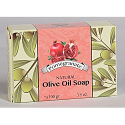 Ein Gedi Natural Hand Made Olive Oil Soap with Pomegranate | Soap
