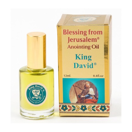 Gold Series Blessing from Jerusalem King David Anoi... | Anointing Oil