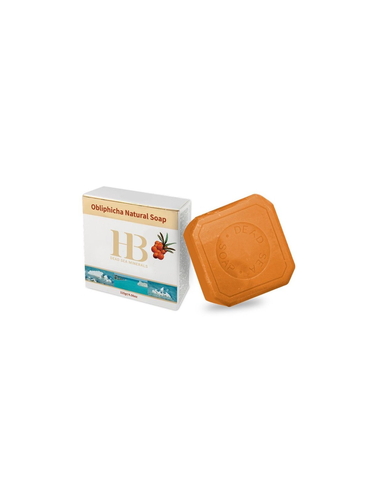 HB Natural Bar of Soap with Sea Buckthorn and Dead Sea Minerals | Soap
