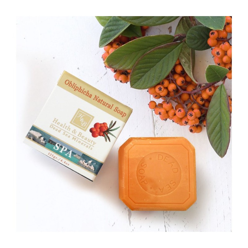 HB Natural Bar of Soap with Sea Buckthorn and Dead Sea Minerals | Soap