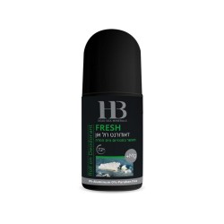 HB Dead Sea Mineral Roll On Deodorant for Men Fresh | Men