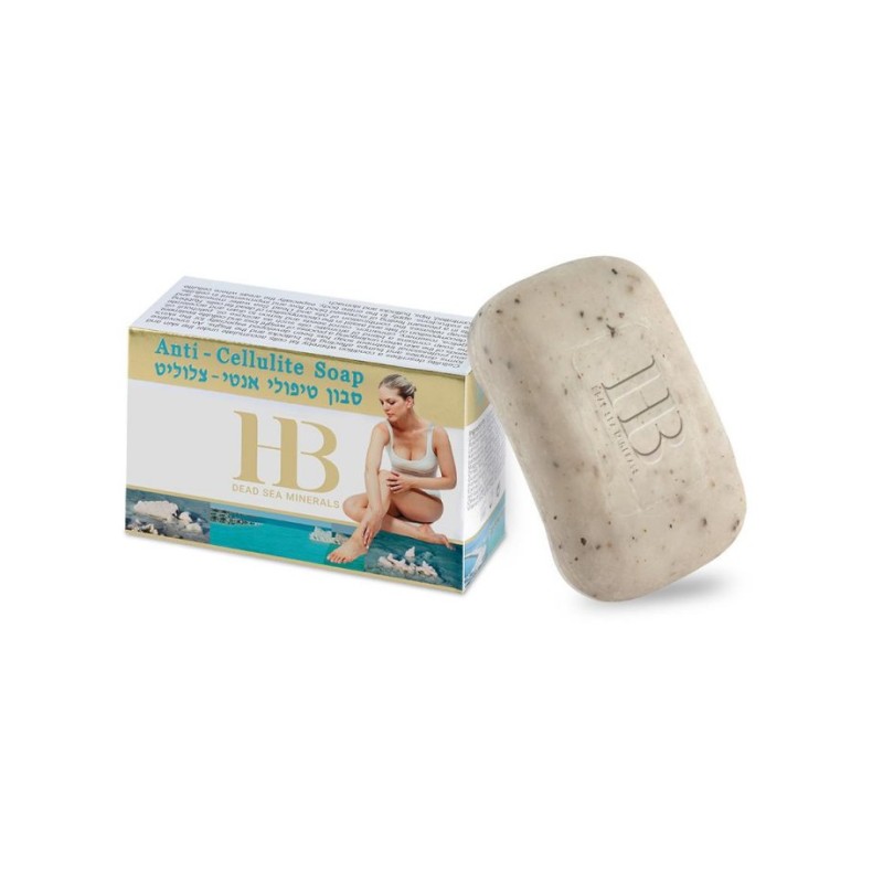 HB Dead Sea Bar of Soap %96 Anti Cellulite Mineral Salts | Soap