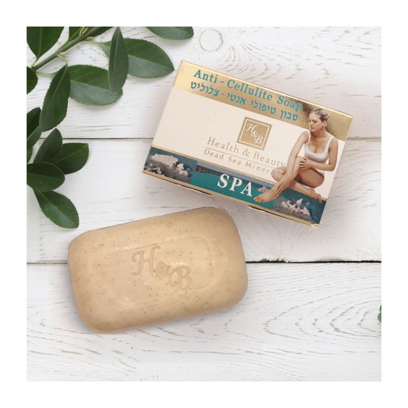 HB Dead Sea Bar of Soap %96 Anti Cellulite Mineral Salts | Soap