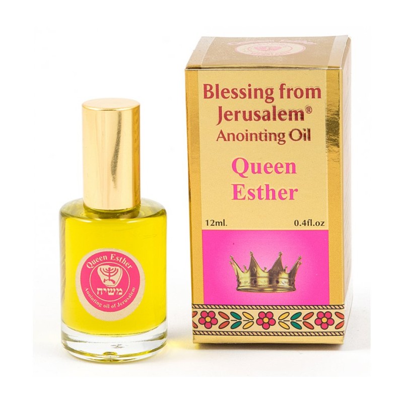 Gold Series Blessing from Jerusalem Queen Esther An... | Anointing Oil