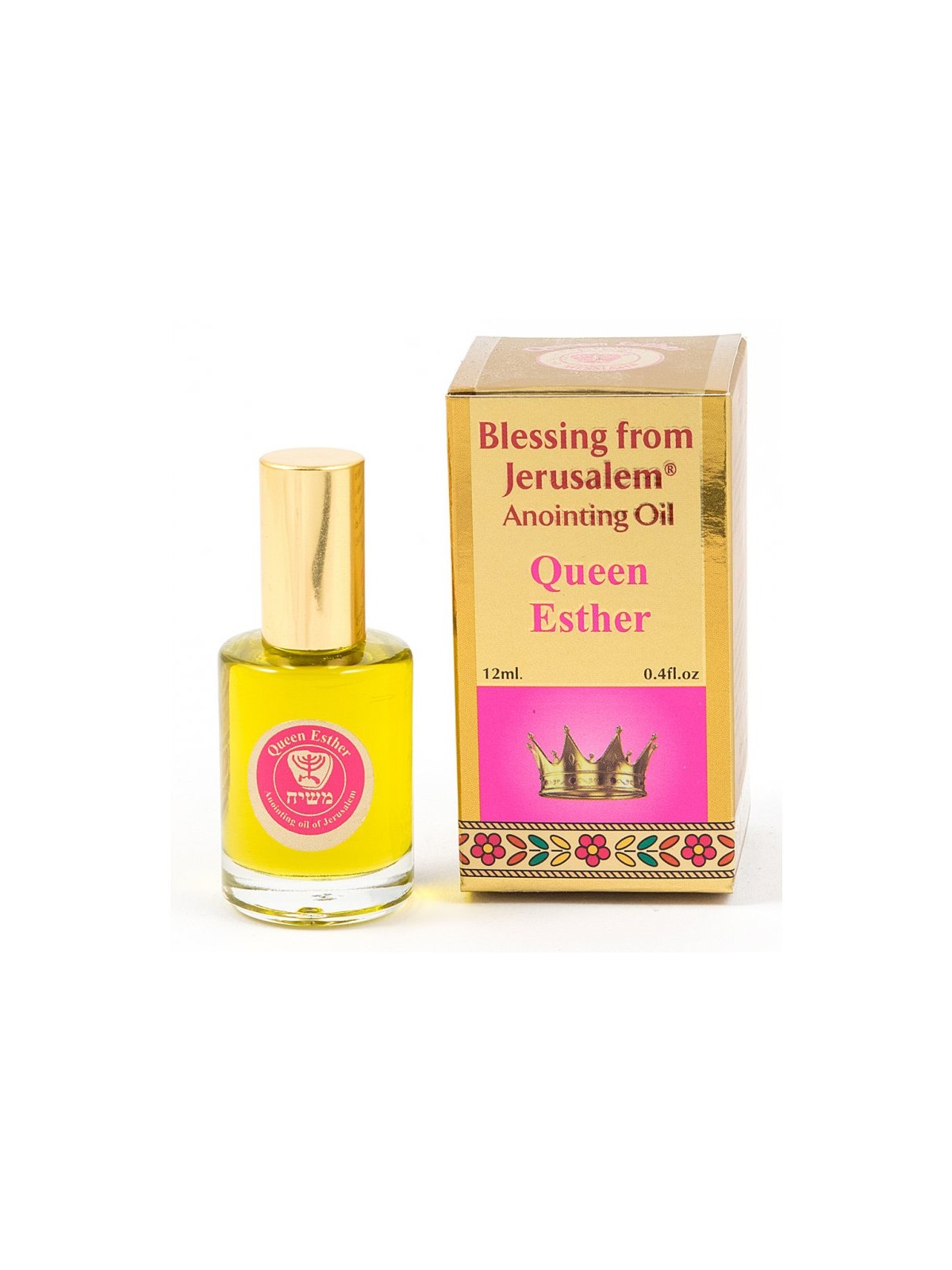 Gold Series Blessing from Jerusalem Queen Esther An... | Anointing Oil