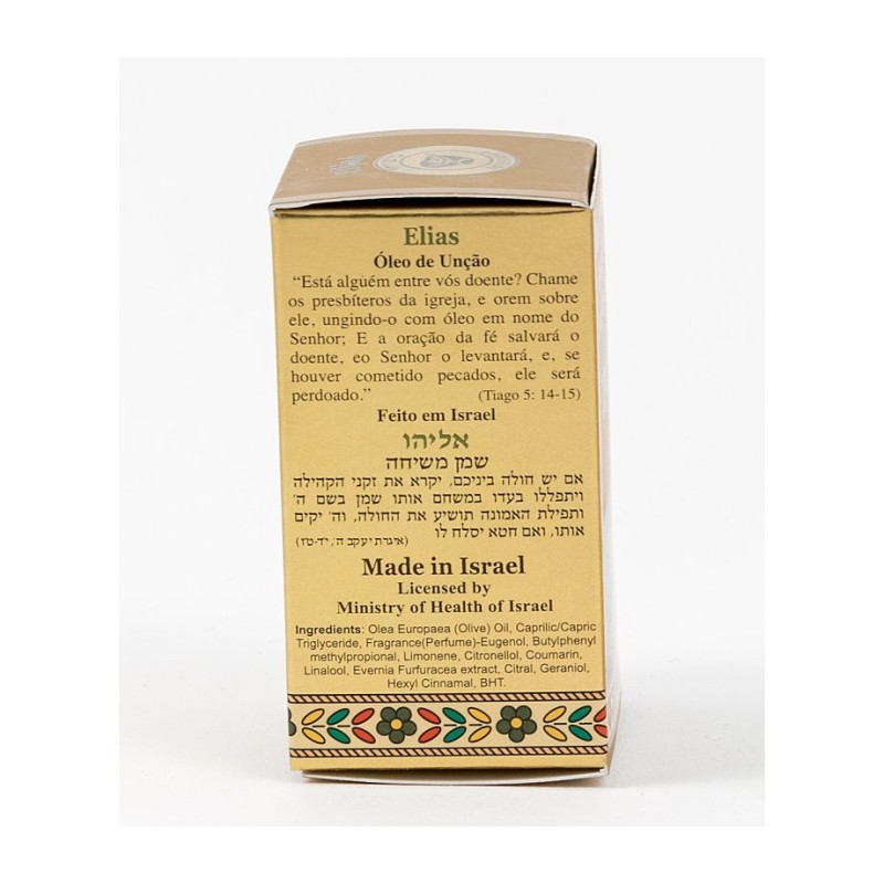 Gold Series Blessing from Jerusalem Elijah Anointin... | Anointing Oil