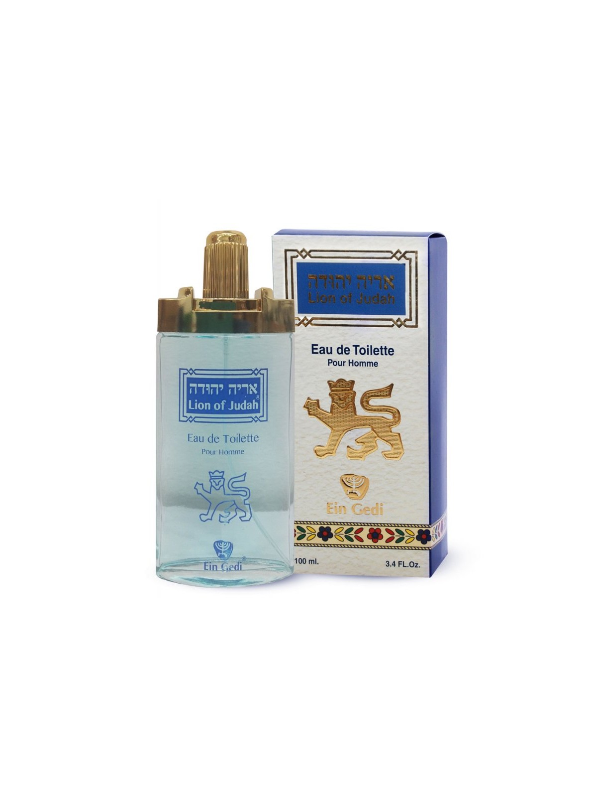 Eau De Toilette Lion of Judah Perfume for Man 100 ml 34floz | Perfume