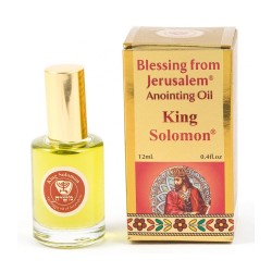 Gold Series Blessing from Jerusalem King Solomon An... | Anointing Oil