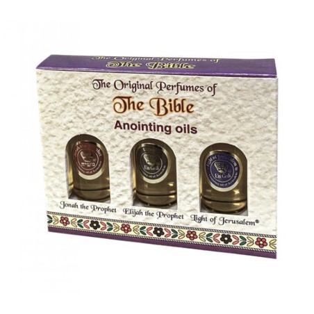 Ein Gedi Set of 3 Bottles of Anointing Oil Jonah El... | Anointing Oil