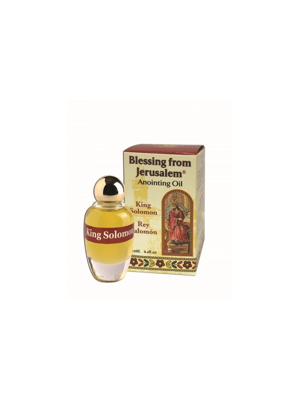 Blessing from Jerusalem King Solomon Anointing Oil ... | Anointing Oil