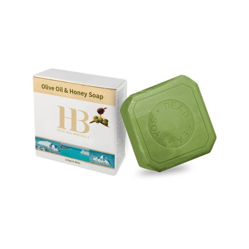HB Natural Olive Oil and Honey Bar of Soap with Dead Sea Min... | Soap