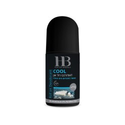 HB Dead Sea Mineral Roll On Deodorant for Men Cool | Men